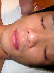 Two hot asian boys swap cum.